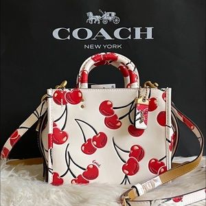 CB652 - Coach Rogue 17 with Cherry Print